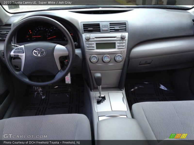 Super White / Ash Gray 2010 Toyota Camry LE