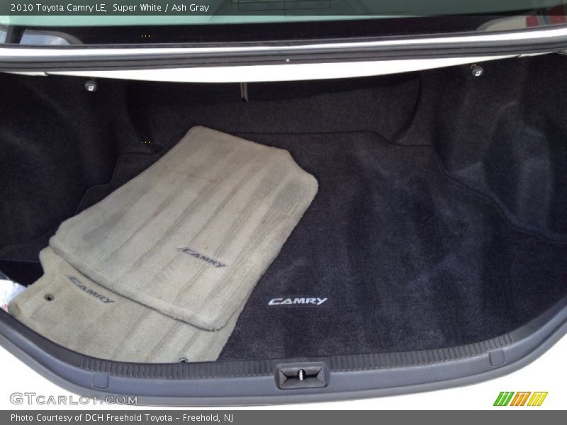 Super White / Ash Gray 2010 Toyota Camry LE