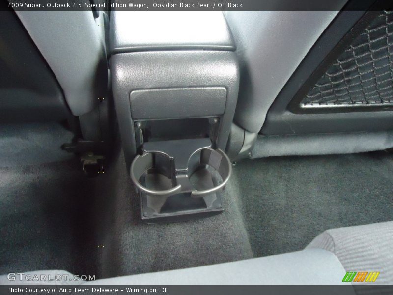 Obsidian Black Pearl / Off Black 2009 Subaru Outback 2.5i Special Edition Wagon
