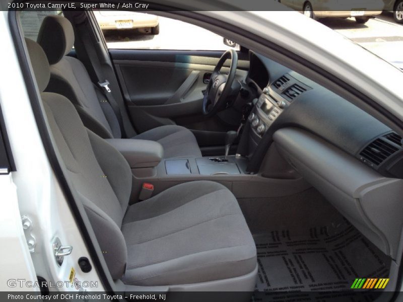 Super White / Ash Gray 2010 Toyota Camry LE