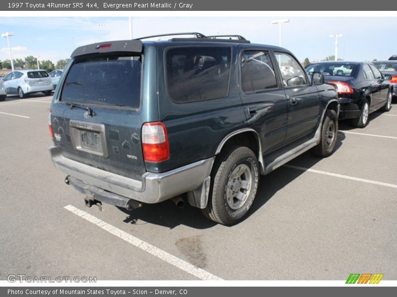 Evergreen Pearl Metallic / Gray 1997 Toyota 4Runner SR5 4x4