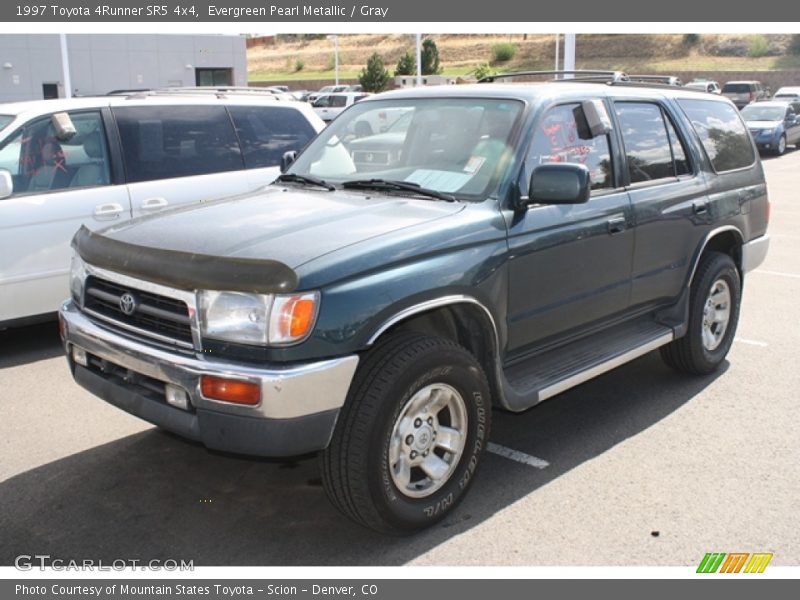 Evergreen Pearl Metallic / Gray 1997 Toyota 4Runner SR5 4x4