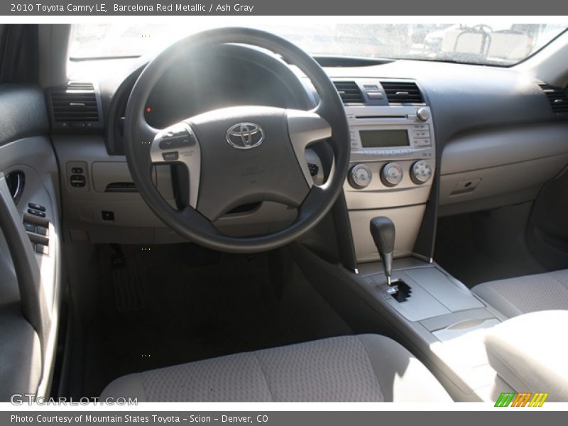 Barcelona Red Metallic / Ash Gray 2010 Toyota Camry LE