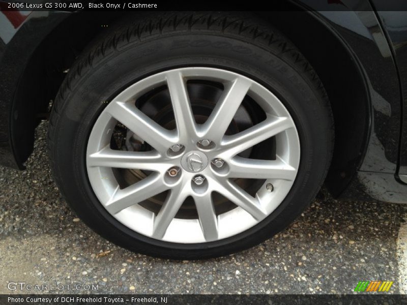 Black Onyx / Cashmere 2006 Lexus GS 300 AWD