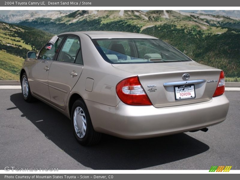 Desert Sand Mica / Stone 2004 Toyota Camry LE