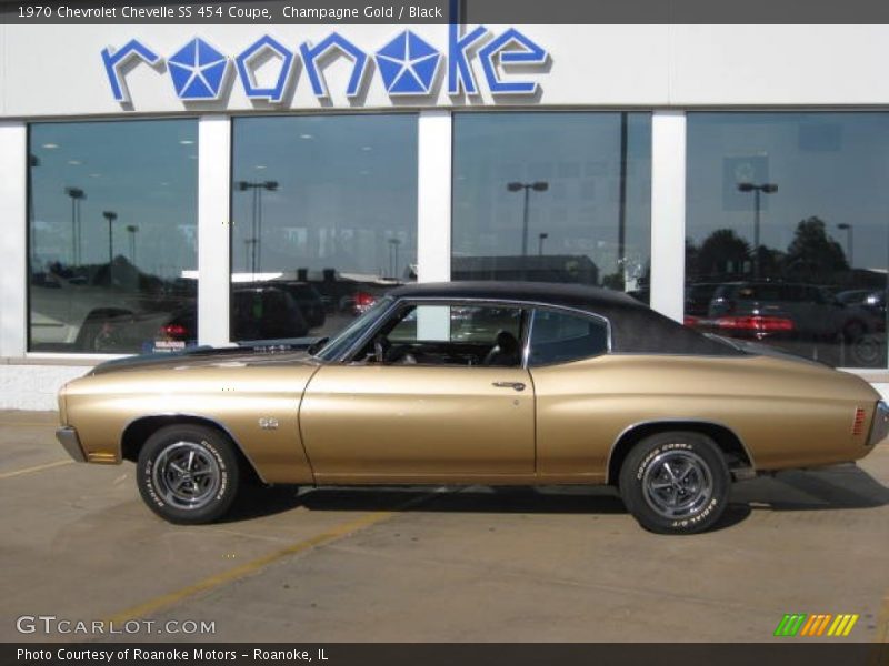  1970 Chevelle SS 454 Coupe Champagne Gold