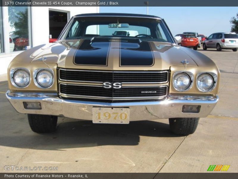  1970 Chevelle SS 454 Coupe Champagne Gold