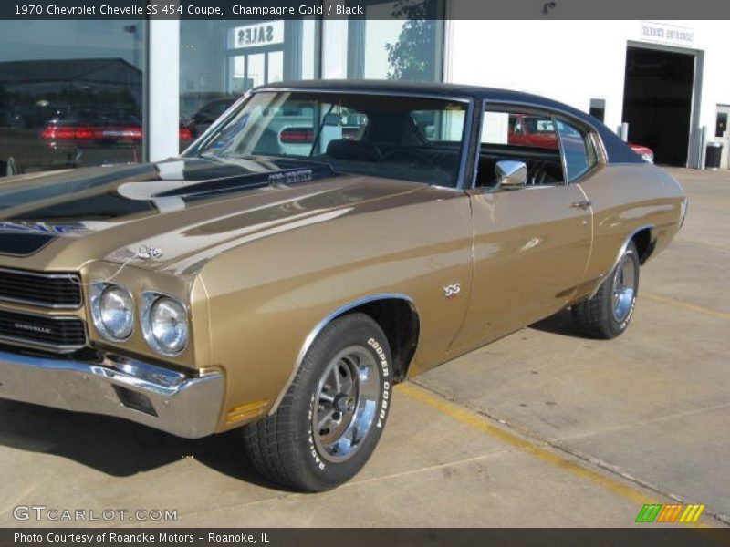  1970 Chevelle SS 454 Coupe Champagne Gold