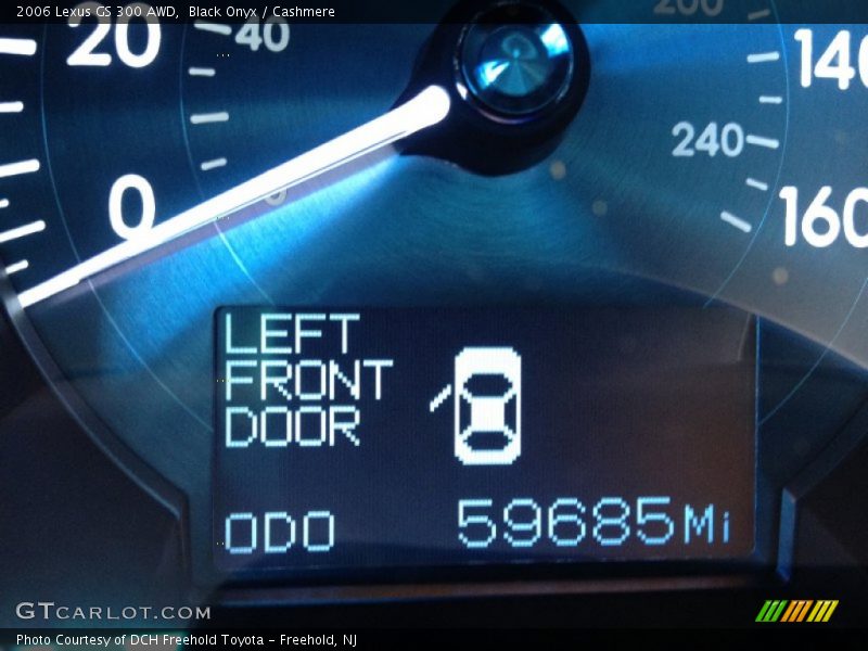 Black Onyx / Cashmere 2006 Lexus GS 300 AWD