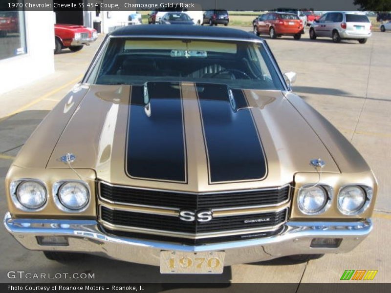  1970 Chevelle SS 454 Coupe Champagne Gold