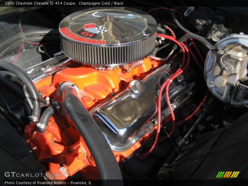  1970 Chevelle SS 454 Coupe Engine - 454 cid OHV 16-Valve LS5 V8