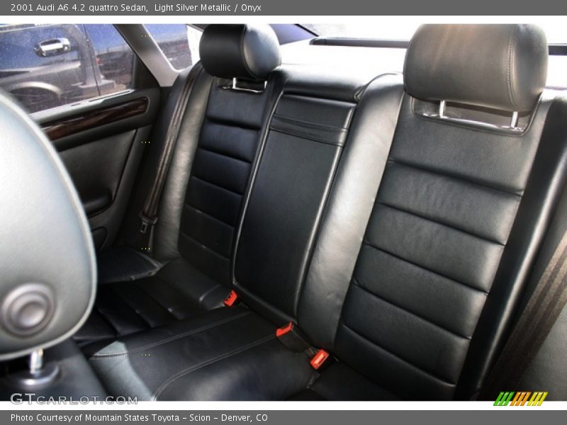 Light Silver Metallic / Onyx 2001 Audi A6 4.2 quattro Sedan