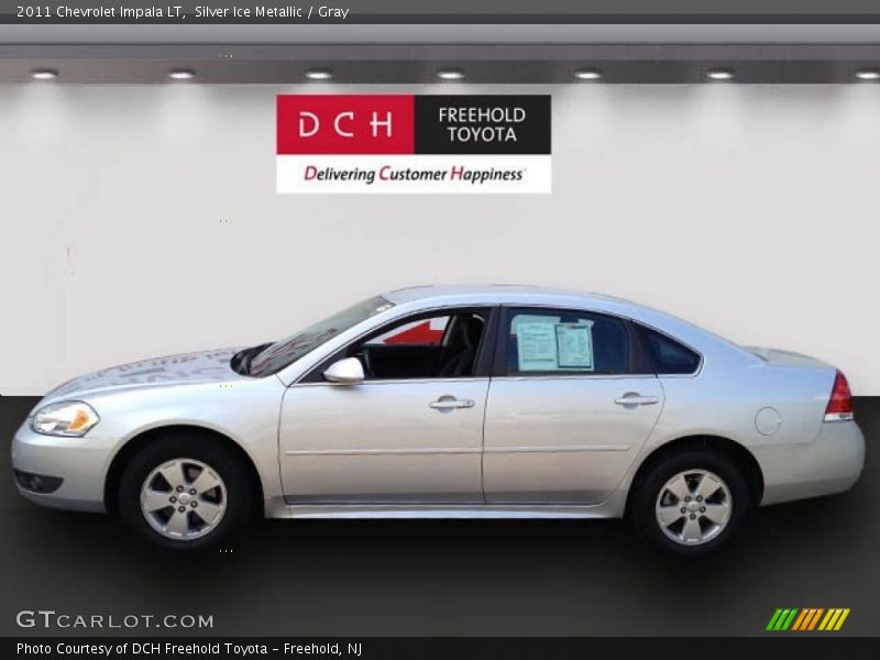 Silver Ice Metallic / Gray 2011 Chevrolet Impala LT