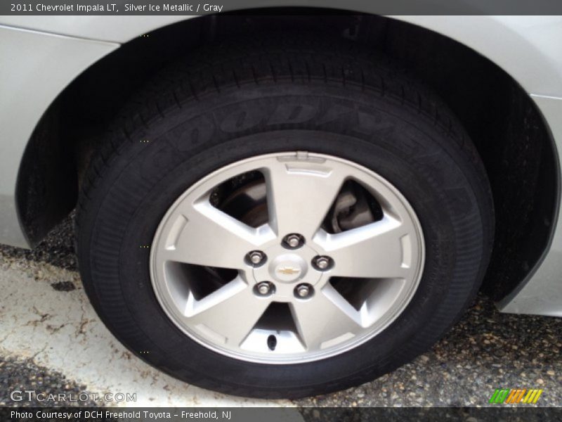 Silver Ice Metallic / Gray 2011 Chevrolet Impala LT
