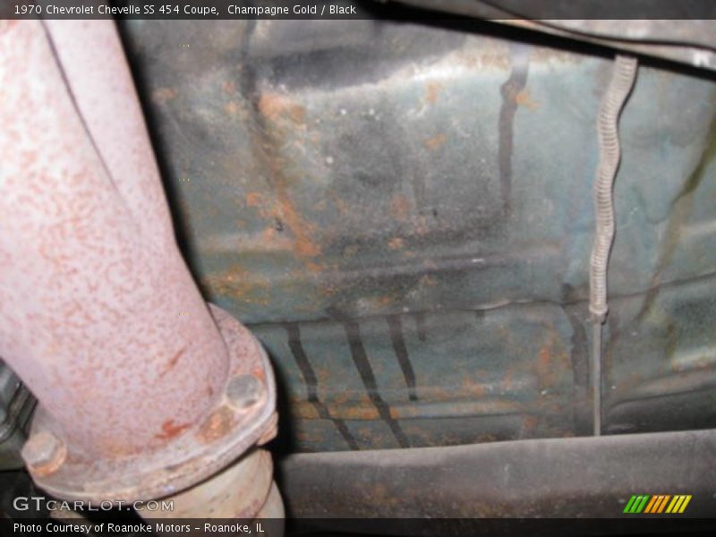 Champagne Gold / Black 1970 Chevrolet Chevelle SS 454 Coupe
