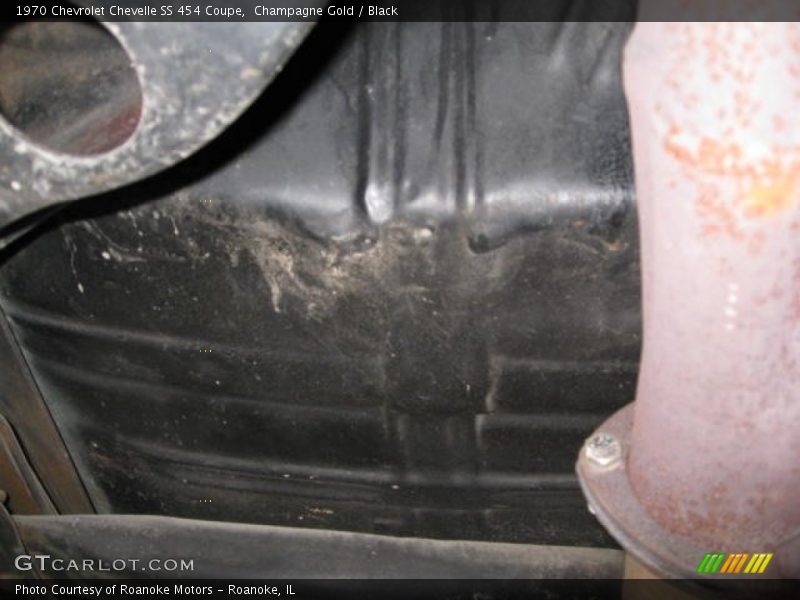 Champagne Gold / Black 1970 Chevrolet Chevelle SS 454 Coupe
