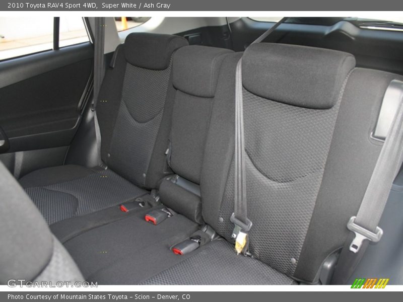 Super White / Ash Gray 2010 Toyota RAV4 Sport 4WD