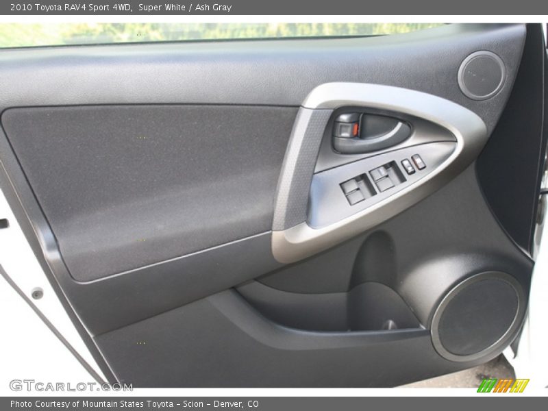 Super White / Ash Gray 2010 Toyota RAV4 Sport 4WD