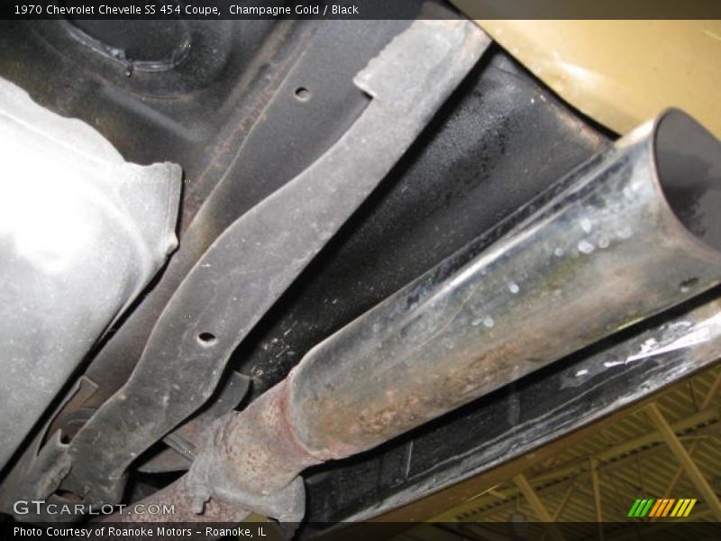 Champagne Gold / Black 1970 Chevrolet Chevelle SS 454 Coupe