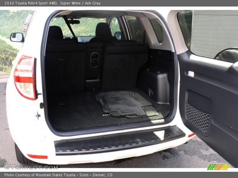 Super White / Ash Gray 2010 Toyota RAV4 Sport 4WD