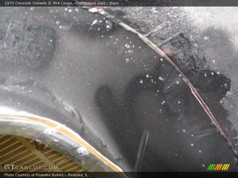 Champagne Gold / Black 1970 Chevrolet Chevelle SS 454 Coupe