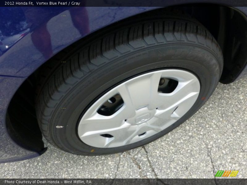 Vortex Blue Pearl / Gray 2012 Honda Fit