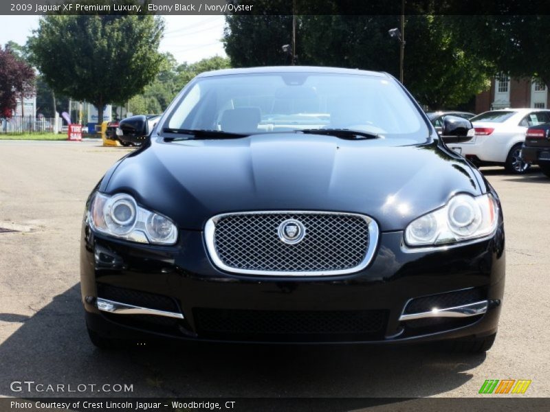Ebony Black / Ivory/Oyster 2009 Jaguar XF Premium Luxury