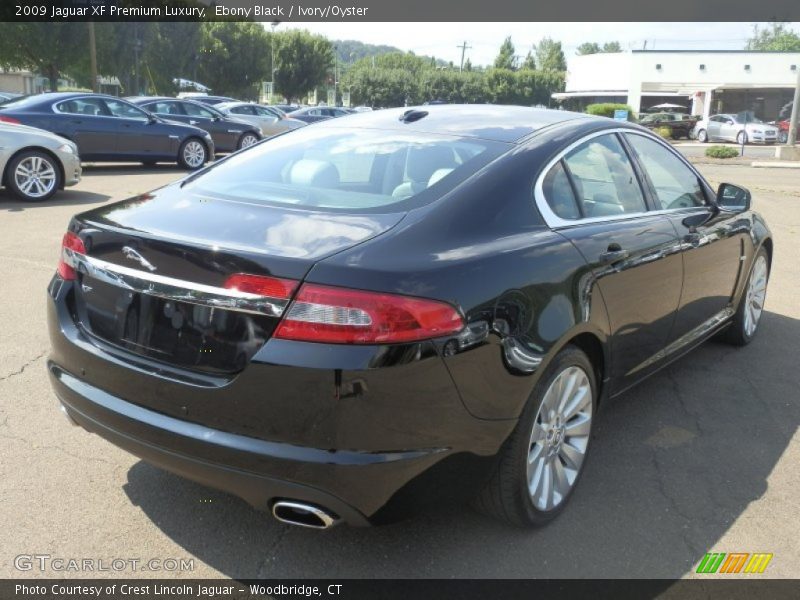 Ebony Black / Ivory/Oyster 2009 Jaguar XF Premium Luxury