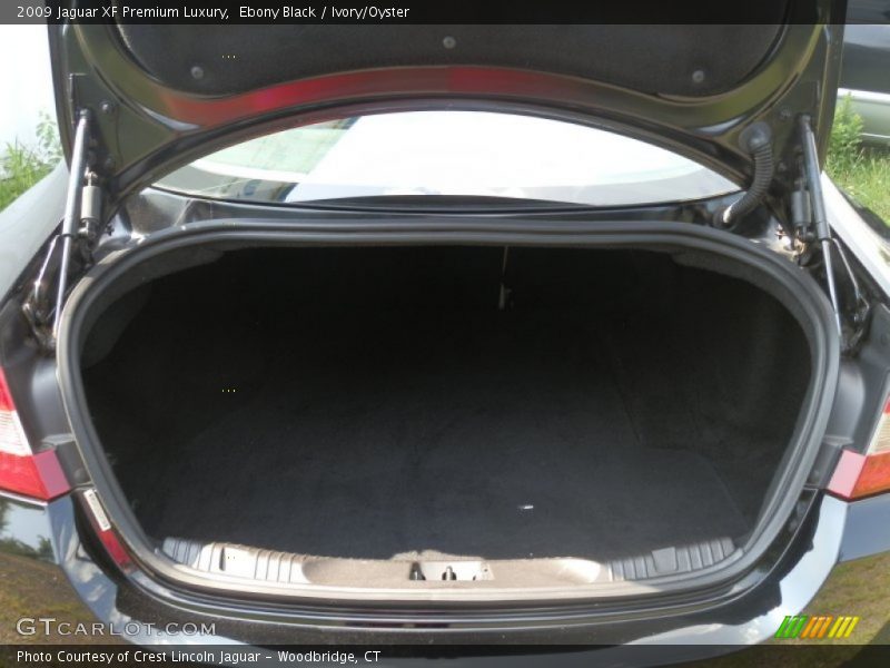 Ebony Black / Ivory/Oyster 2009 Jaguar XF Premium Luxury