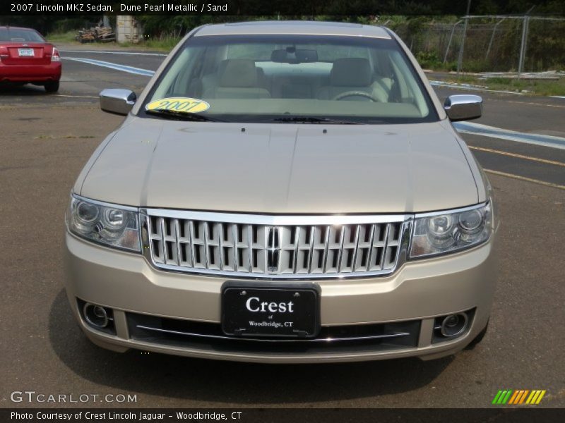 Dune Pearl Metallic / Sand 2007 Lincoln MKZ Sedan