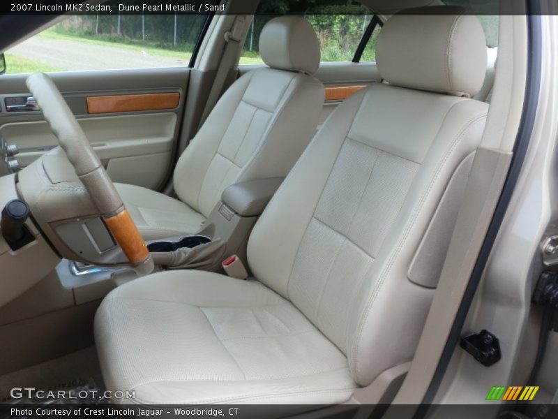 Dune Pearl Metallic / Sand 2007 Lincoln MKZ Sedan