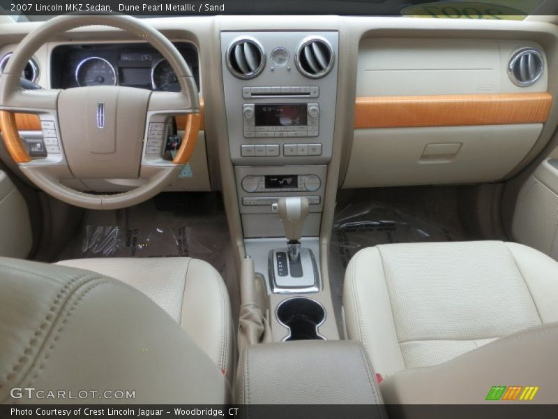 Dune Pearl Metallic / Sand 2007 Lincoln MKZ Sedan