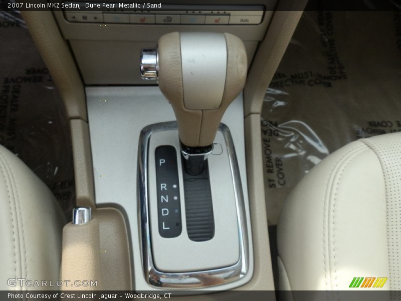 Dune Pearl Metallic / Sand 2007 Lincoln MKZ Sedan