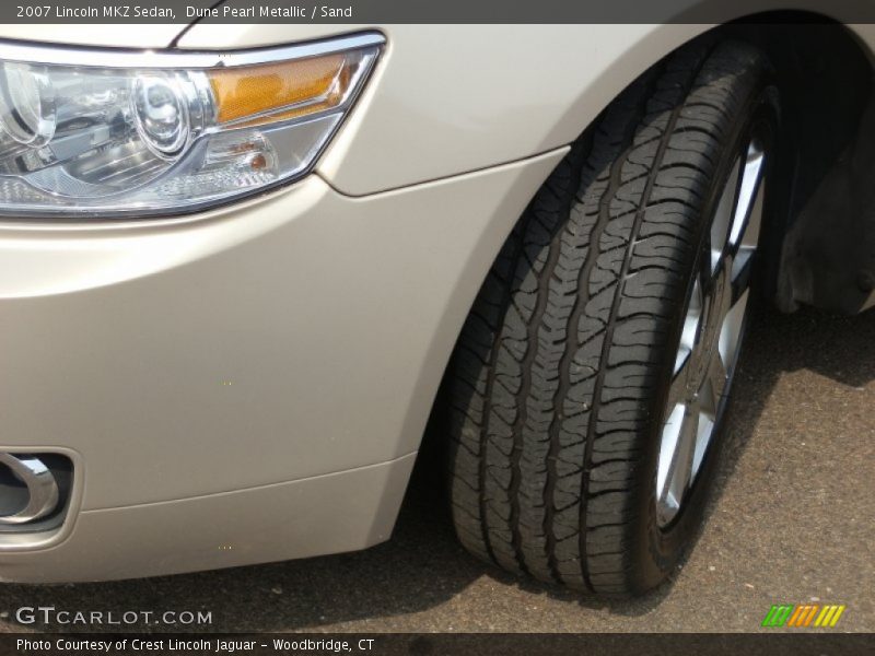 Dune Pearl Metallic / Sand 2007 Lincoln MKZ Sedan