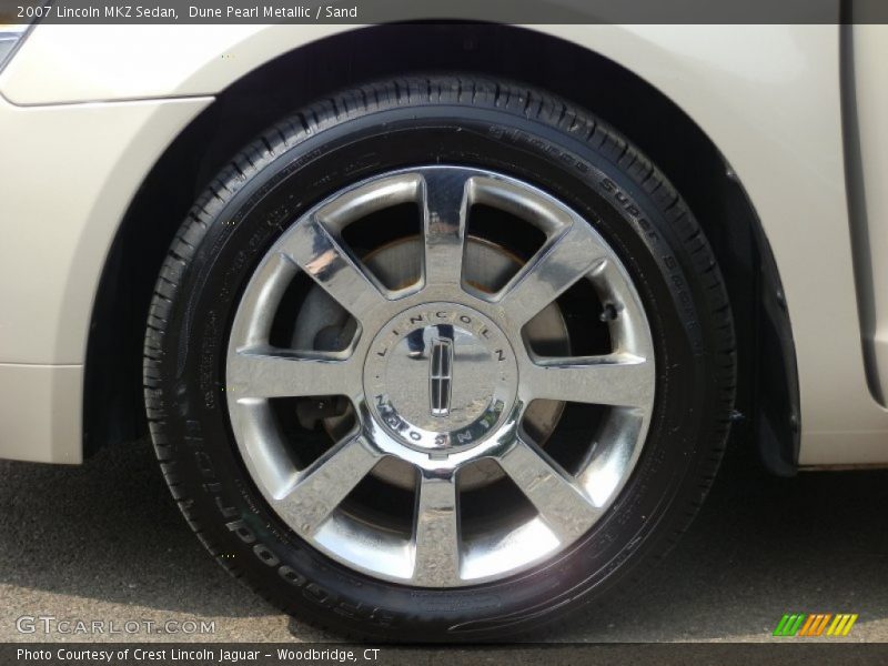 Dune Pearl Metallic / Sand 2007 Lincoln MKZ Sedan