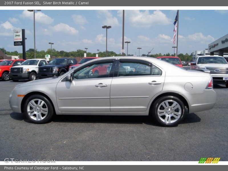  2007 Fusion SEL Silver Birch Metallic