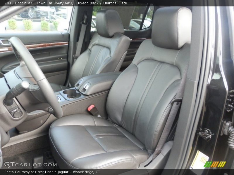 Front Seat of 2013 MKT Town Car Livery AWD