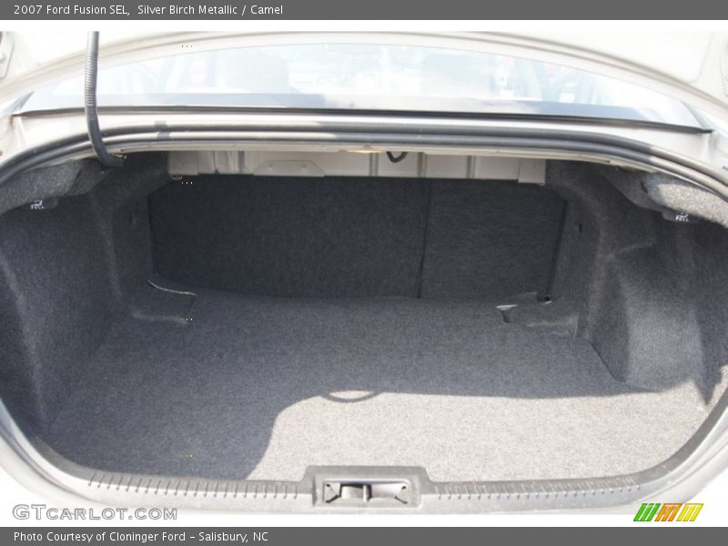  2007 Fusion SEL Trunk