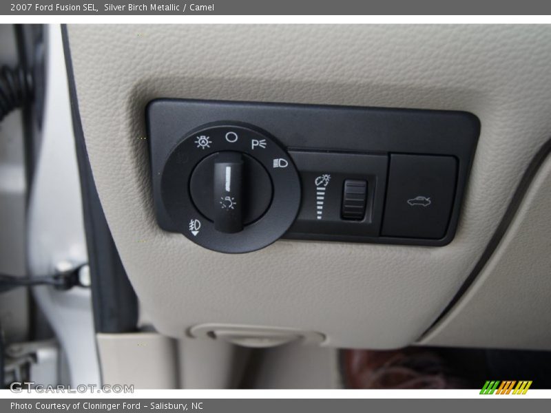 Controls of 2007 Fusion SEL
