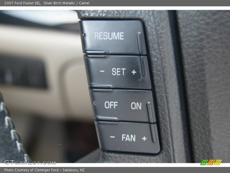 Controls of 2007 Fusion SEL