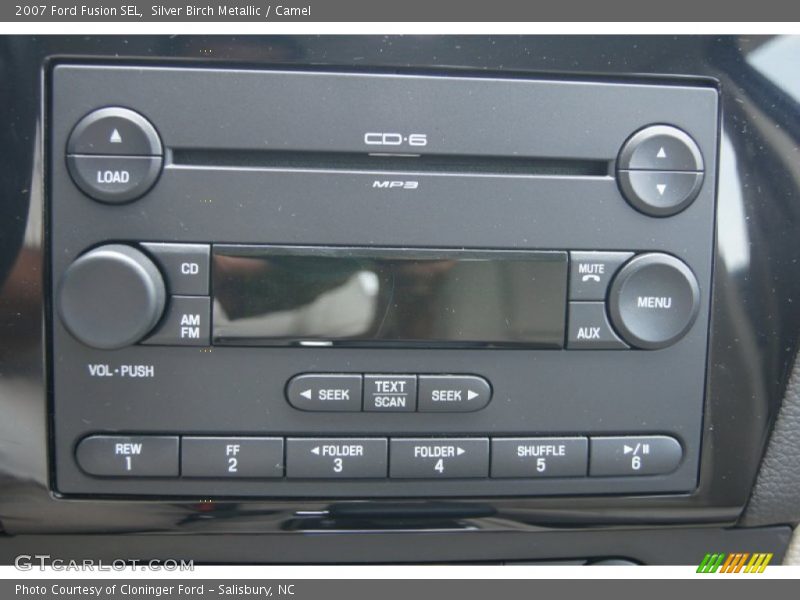 Audio System of 2007 Fusion SEL