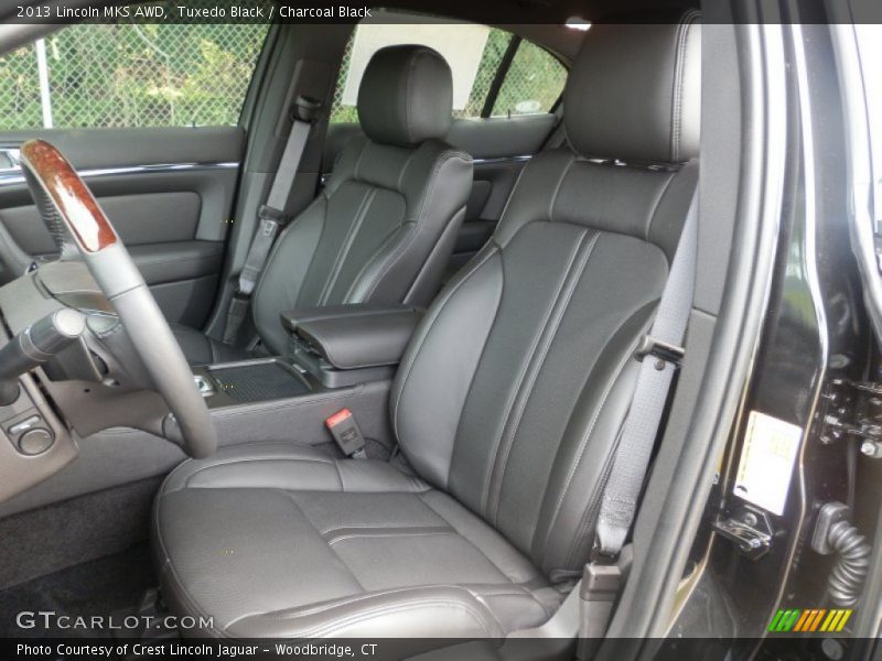 Front Seat of 2013 MKS AWD