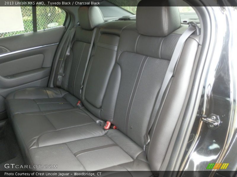 Rear Seat of 2013 MKS AWD