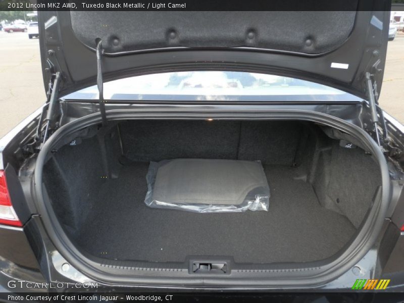 Tuxedo Black Metallic / Light Camel 2012 Lincoln MKZ AWD