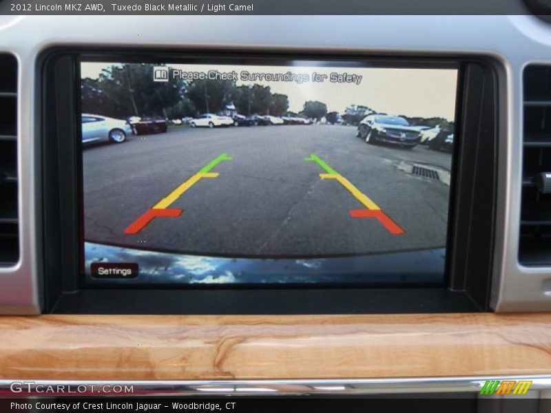 Tuxedo Black Metallic / Light Camel 2012 Lincoln MKZ AWD