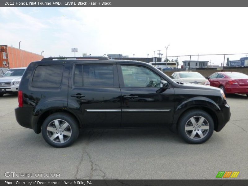 Crystal Black Pearl / Black 2012 Honda Pilot Touring 4WD