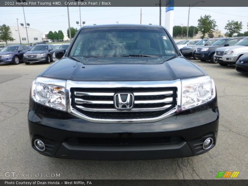 Crystal Black Pearl / Black 2012 Honda Pilot Touring 4WD