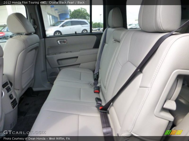 Crystal Black Pearl / Black 2012 Honda Pilot Touring 4WD