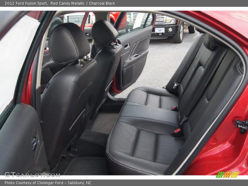 Rear Seat of 2012 Fusion Sport