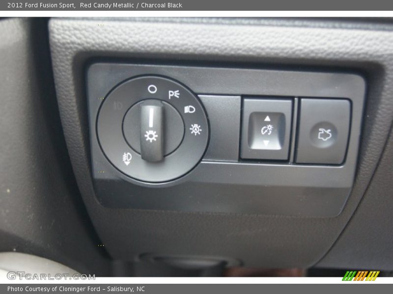 Controls of 2012 Fusion Sport